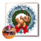 Full Drill Diamond Painting Xmas Animal Embroidery Rhinestone Art (JH043) Newly