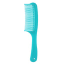 Hairdressing Straight Curly Detangler Hair Combs Salon Hair Styling (Green)
