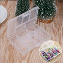 Plastic Makeup Tools Pill Case Candy cases Storage Box Jewelry Organizer