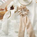 Rubber Bands Tiara Rope Scrunchie Ponytail Holder Hair Bands Bow Streamers