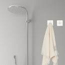 Bathroom Organizer Rack Towels Wash Cloth Clip Self-Adhesive Towel Plug Holder