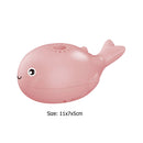 Electric Whale Floating Ball Toys Kid Cute Cartoon USB Fan Blow Water Games Toys
