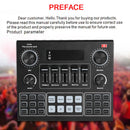 V9 Audio Sound Card 3.5mm Headset Live Studio Phone Computer Sound Adapter Newly