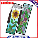 2x Diamond Painting Bookmark DIY Special Drill Animal Flower Tassel Gift Crafts