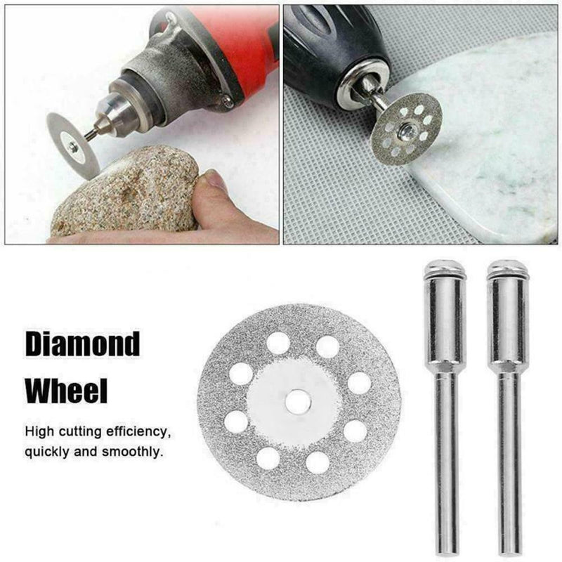 10PCS Diamond Cutting Wheel Saw Blades Cut Off Discs Sale Rotary Tool Set E6B4
