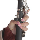 5pcs Rubber Clarinet Thumb Rest Covers Finger Rest Protective Pads (Black) Newly