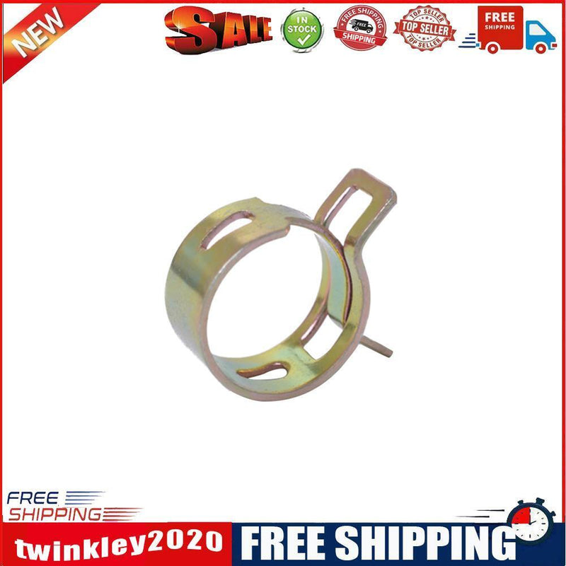 80pcs 6-15mm Spring Clips Fuel Line Hose Water Pipe Air Tube Fastener Clamp