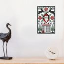 #A Santa Claus Partial Cross Stitch 14CT Cotton Thread Printed Embroidery Kits