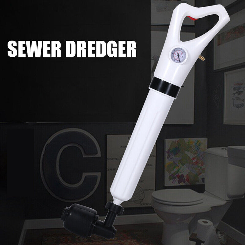 Sewer Gun Drain Dredge Sinks Kitchen Toilet Blockage High Pressure Remover Newly