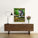 5D DIY Diamond Painting Full Round Drill Playing Cat Wall Decor Rhinestone Ar