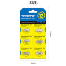 6 Pairs Carbon Steel Quick Master Links for Mountain Road Bike 6/7/8/9/10/11/12S