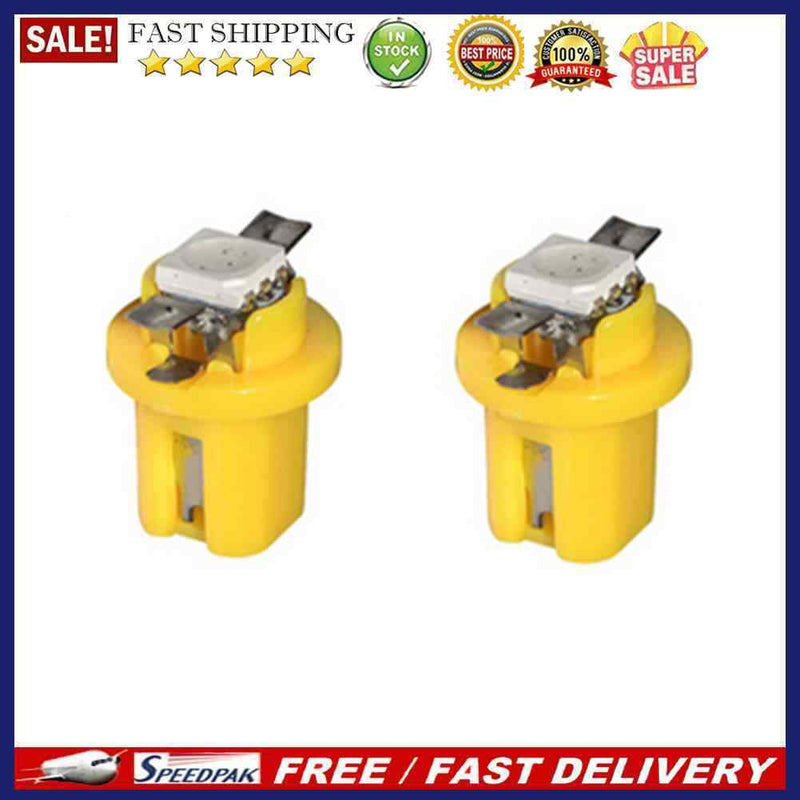 2pcs Universal 5050SMD LED Car Interior Lights Dashboard Auto Instrument Lamp