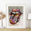 5D Diamond Painting Graffiti Kit Full Round Drill DIY Mosaic Picture Home Decor