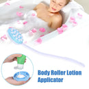Roll A Lotion Body Lotion,Oil,Gel Applicator & Massager Massage Long Handle.