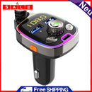 Car Bluetooth - MP3 Compatible Phone Charger Handsfree Music Play USB Accessories