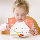 Soft Feeding Waterproof Smocks Eat Toddler Baby Bibs Burp Clothes Animal Smock