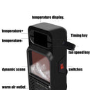 Home Office LED Display Wall Warmer Mini Heating Fan Plug In Heater Heat Stove