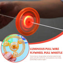 Colorful Glow Up Novelty Children's Toys Pull Line Pull Flywheel Flywheel n T5X9