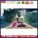 Buddha Statue Full Round Diamond Painting DIY Mosaic Picture Kit Home Decor