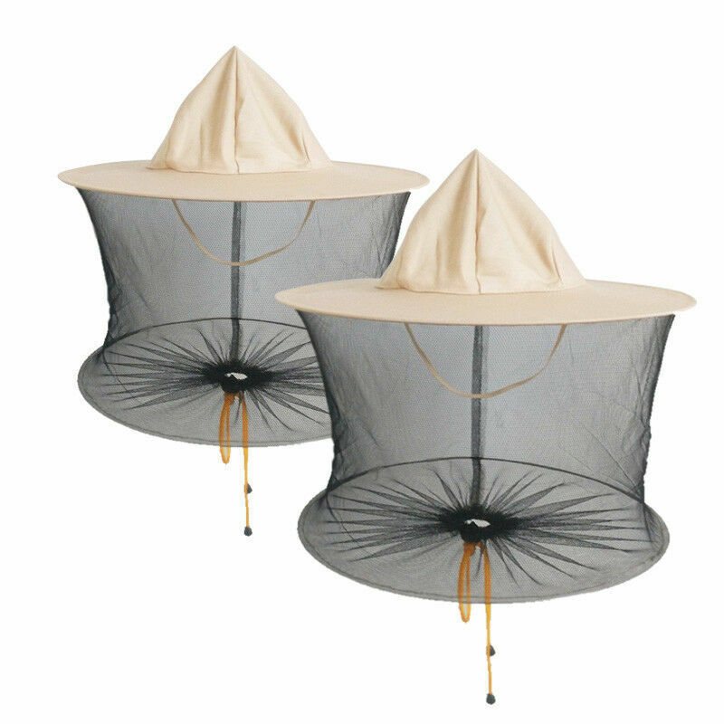1pc Portable Beekeepers bee hat and Veil Beekeeping guards tools Bee E9U0