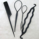 Black Women  Hair Twist Styling Tools Bun Maker Donut Stick  Braid Clip