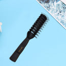 Men Ribs Comb Hair Dressing Oil Head Modeling Tools Hair Brush Inner Roll Com