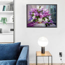 Diamond Painting DIY Flowers Full Round Diamond Mosaic Art