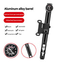 Universal Bicycle Tire Filler with Pressure Gauge, Portable Bicycle Accessories