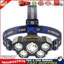 5 LED Headlamp Waterproof 4 Modes 350LM Outdoor Fishing Lighting Headlight Newly