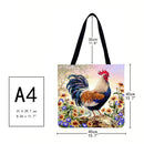 "The Dragon Good Rooster" Printed Shopping Bag (40 x 40 cm)