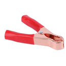 2 Red+ 2 Black 50A Copper Coated Car Battery Test Clips Alligator Clamps