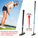 #A Golf Putter Golf Clubs Right Left Two-Way Handed Telescopic Golf Putter