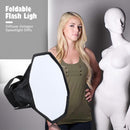 PULUZ 20cm Foldable Octagon Flash Light Softbox Flash Light Diffuser Universal