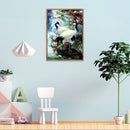 DIY Full Drill Diamond Painting Crane Cross Stitch Embroidery Mosaic Kit