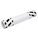 2pcs Car Body Stickers Long Stripe Side Skirt Decoration Decals (Black) Newly