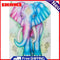5D Diamond Painting Elephant DIY Full Round Drill Cartoon Animal Mosaic Crafts