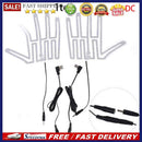 2pcs 5V Hand Warmer Heater USB Gloves Heated Pads Electric Heating Film Element