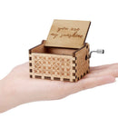 Wooden Music Box, Engraved Musical Box, Valentine Gifts for Girlfriend Wome