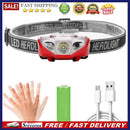 XPE LED Headlamp Wave Induction 500lm Waterproof Headlight for Camping Fish