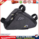Large Capacity Bicycle Triangle Bag Mountain Bike Cycling Front Tube Pouch Newly