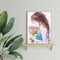 Special-shaped Diamond Painting Flower Girl DIY Mosaic Kit for Bead Art