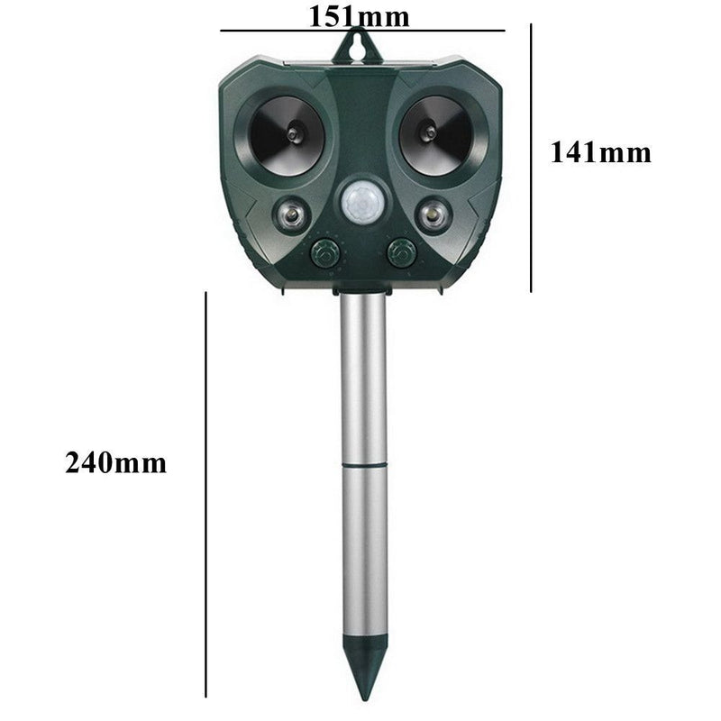 Dog Scarer Deterrent Ultrasonic Animal Repeller Mouse Repeller Pest Repellent