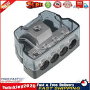 4 Way Power Distribution Block 0GA in to 4GA Out for Car Audio Stereo Amp Newly