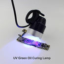 K-338 Mobile Phone Repair Tools USB UV Glue Curing Lamp Green Oil Heating Light