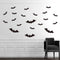 20 Halloween Stickers Bat Black Vinyl Window Decorations Spooky Party Kids Wall`