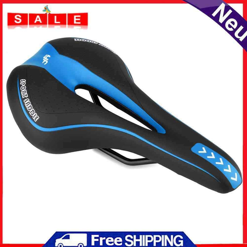 YAFEE Mountain Bike Seat Saddle Soft Bicycle Breathable Comfort Hollow Cushion