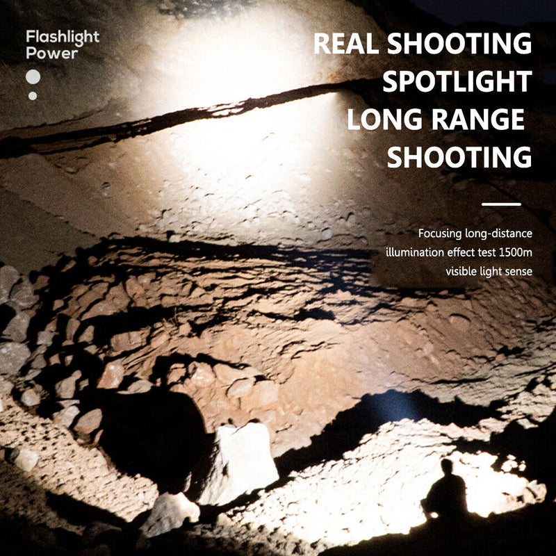 Rechargeable IPX6 Waterproof G3 LED Mini Torch Lamp Outdoor Camping Flashlight