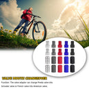 20pcs Valve Adapter with Cap Convert Presta to Schrader Valve Bike Gas Tube Tool