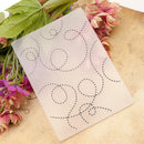 Curve Lines Template Plastic Embossing Folder for DIY Scrapbook Photo Album