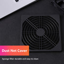 60mm 80mm 90mm 120mm PC Case Fan Grills Filter for Desktop Computer Pack of 5